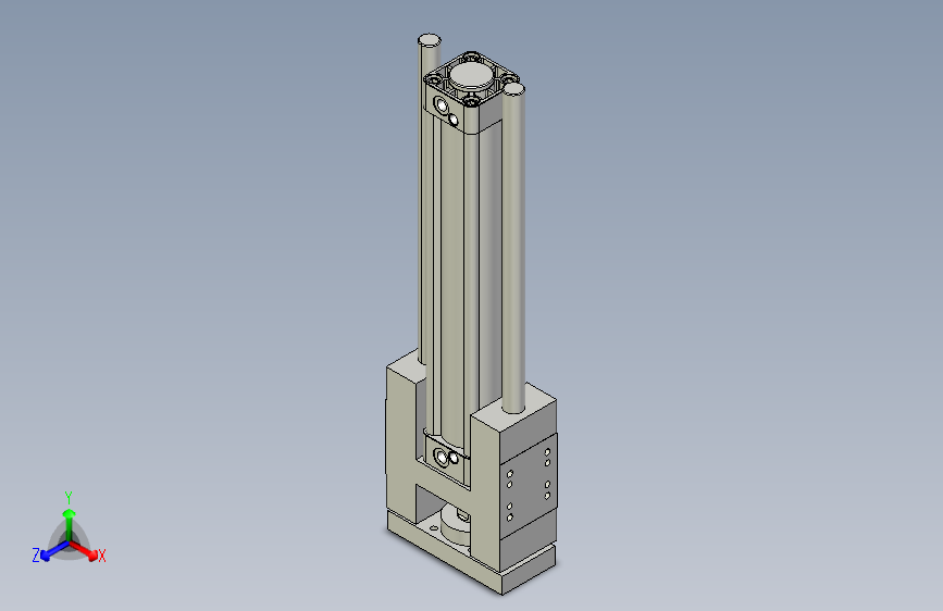 导杆气缸组合3D-GHU20x97