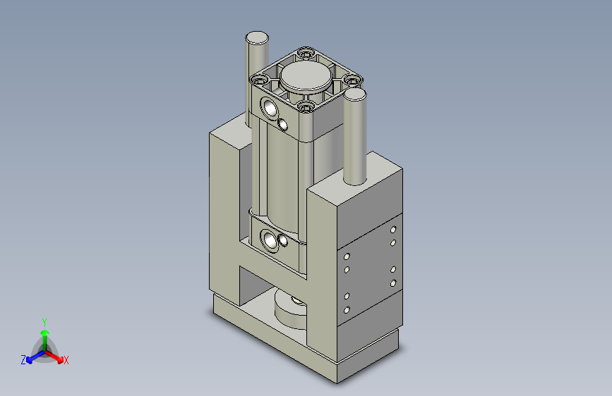 导杆气缸组合3D-GHU20x101