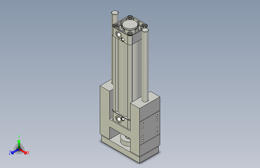 导杆气缸组合3D-GHU20x106