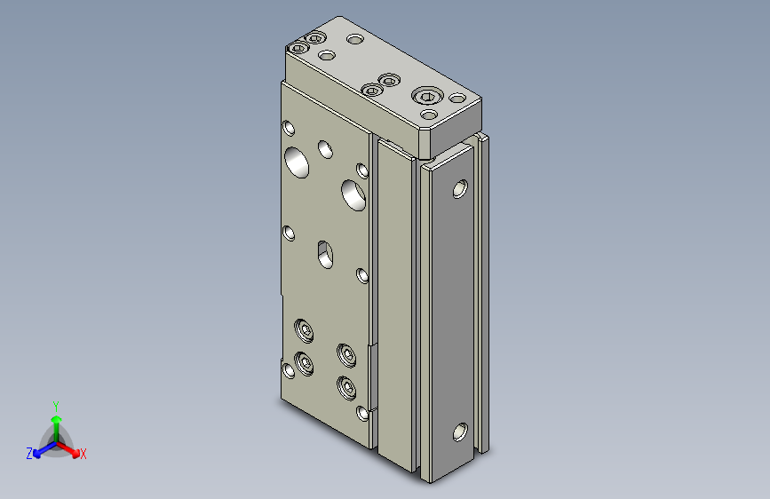 滑座气缸3D-FML10x50
