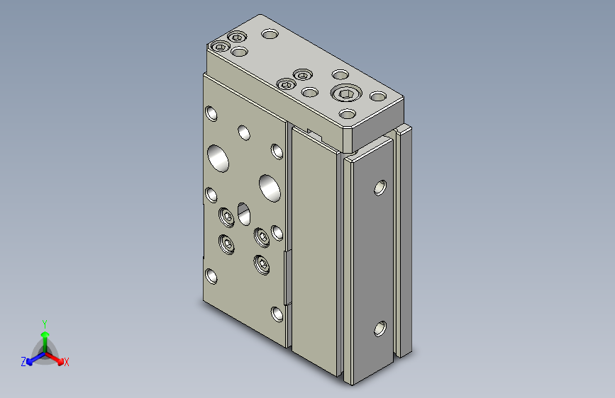 滑座气缸3D-FML16x30