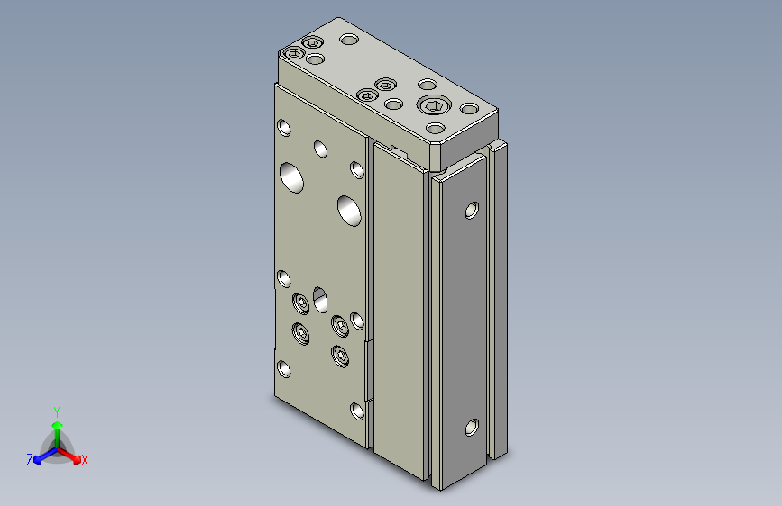滑座气缸3D-FML16x50