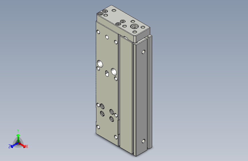 滑座气缸3D-FML16x100