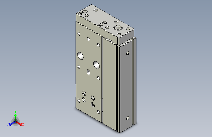 滑座气缸3D-FML20x75