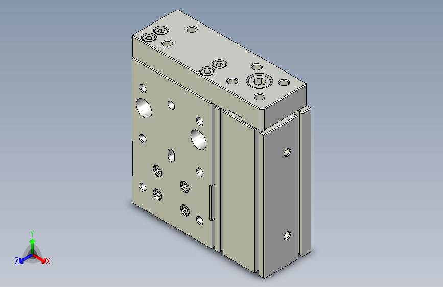 滑座气缸3D-FML25x30