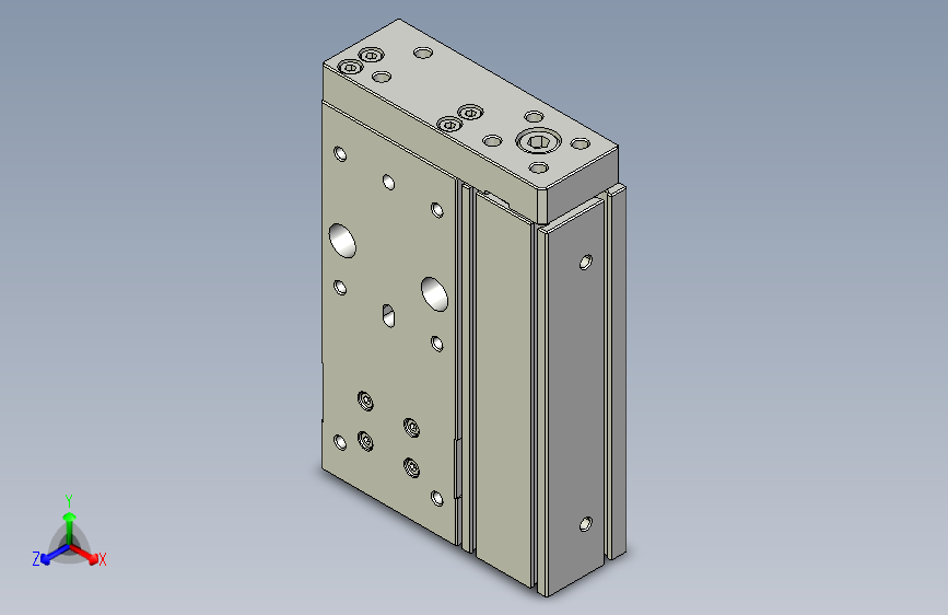滑座气缸3D-FML25x75