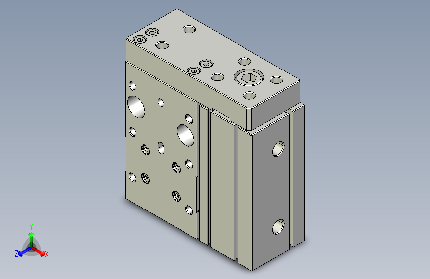 滑座气缸3D-FML32x30