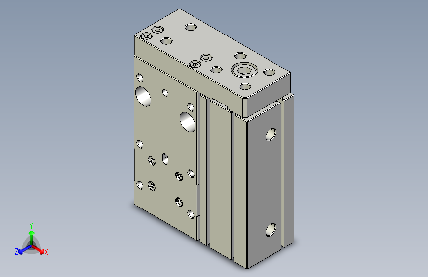 滑座气缸3D-FML32x50