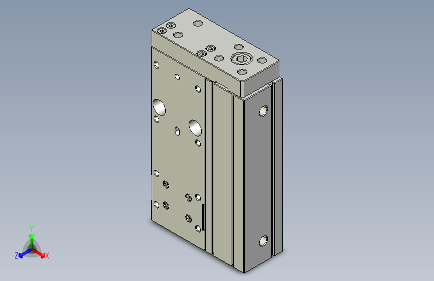 滑座气缸3D-FML32x100