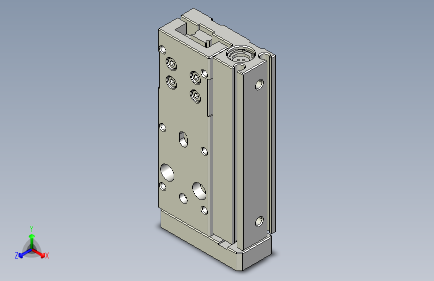 滑座气缸3D-FMR10x50