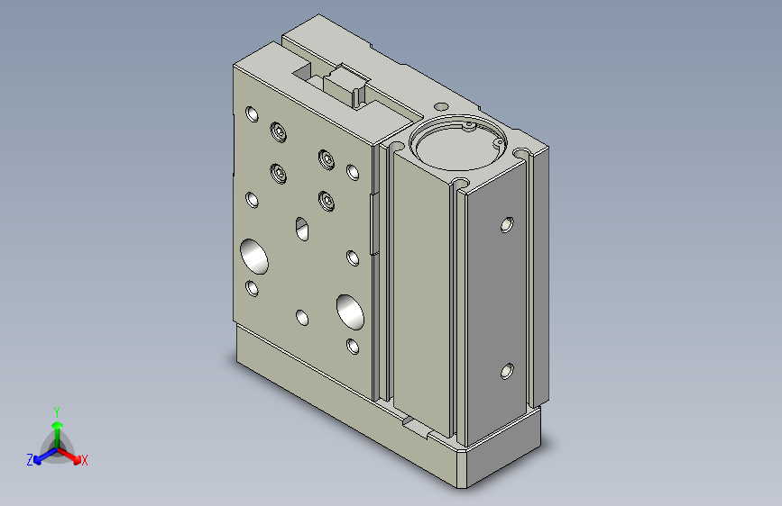滑座气缸3D-FMR25x30