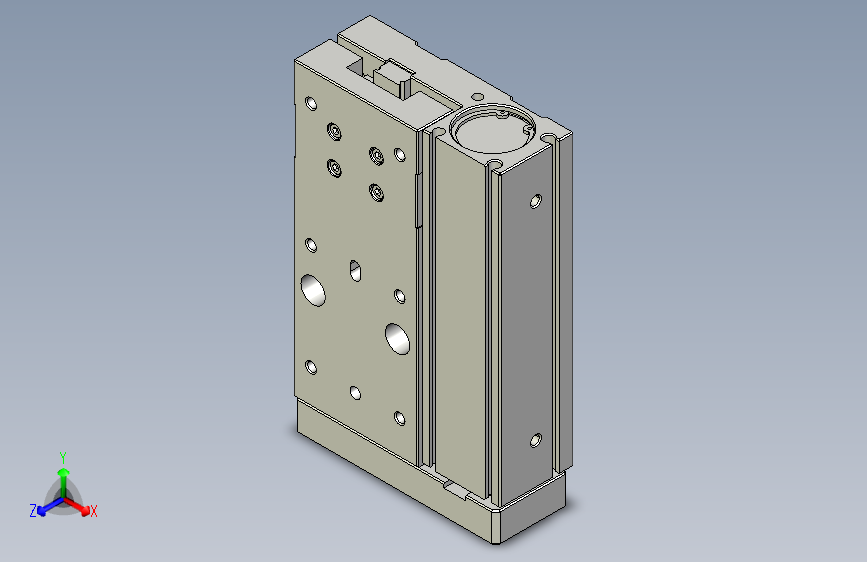 滑座气缸3D-FMR25x75