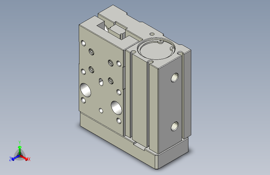 滑座气缸3D-FMR32x30