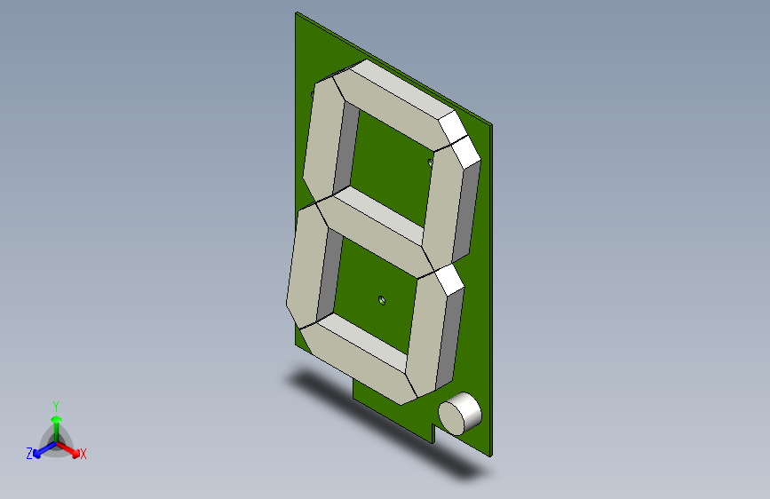 SparkFun 7段显示器 - 6.5英寸（红色）