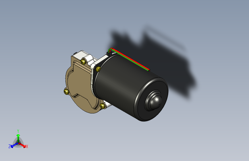 Makermotor PN01007 蜗轮电机