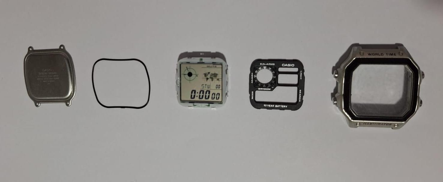 卡西欧 AE1200WH手表