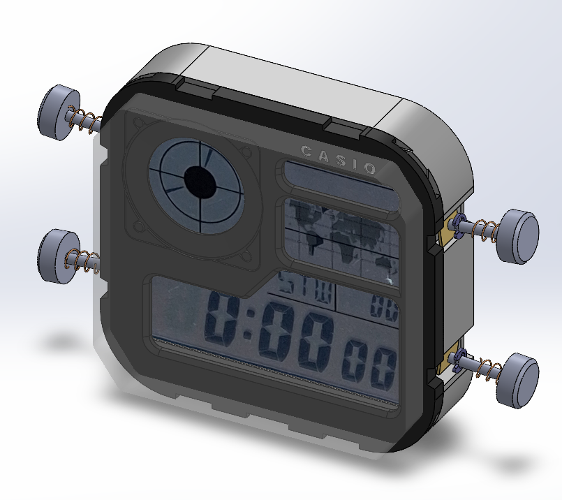 卡西欧 AE1200WH手表