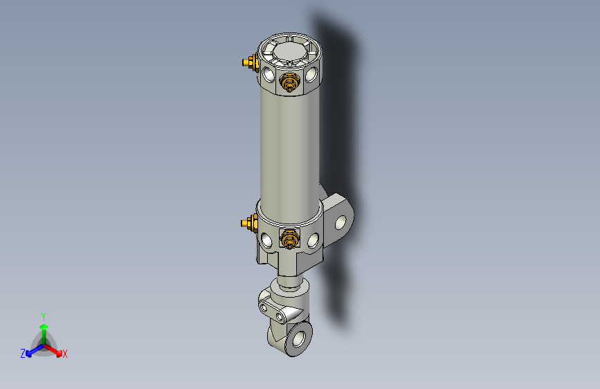 夹持气缸3D-DCK-1A-40x75-I