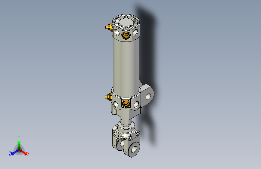 夹持气缸3D-DCK-1A-40x75-Y