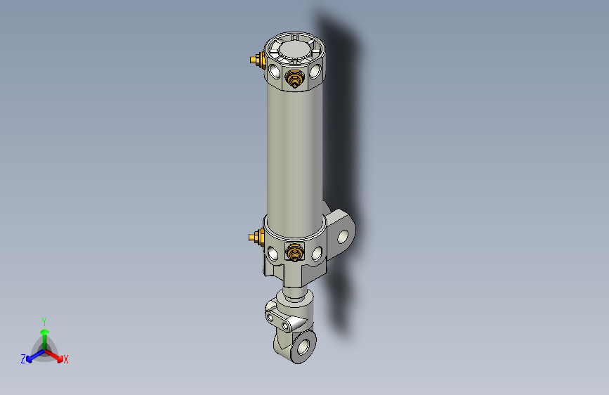 夹持气缸3D-DCK-1A-40x100-I