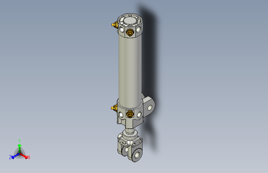 夹持气缸3D-DCK-1A-40x125-Y