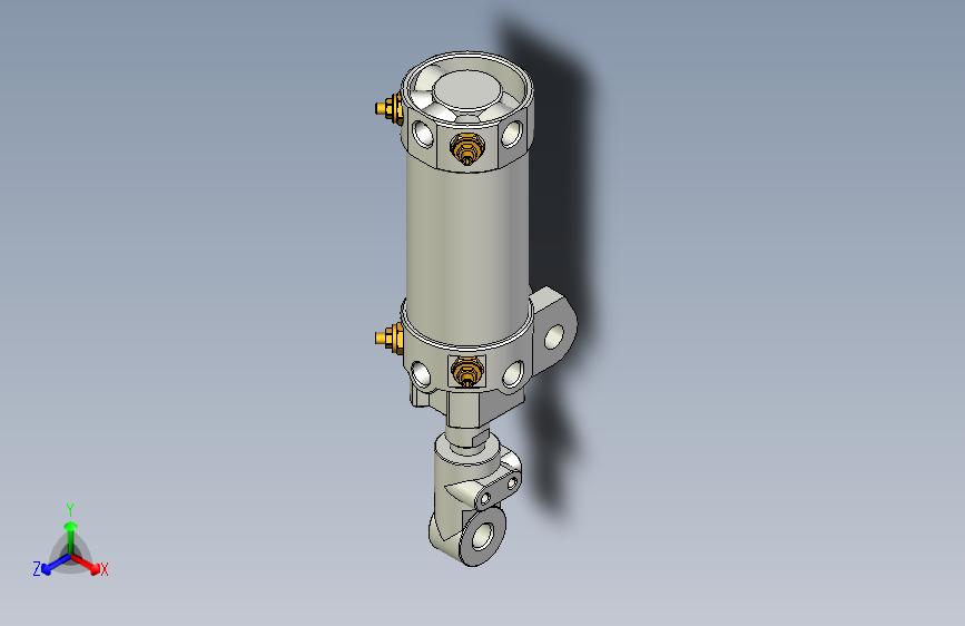 夹持气缸3D-DCK-1A-50x50-I