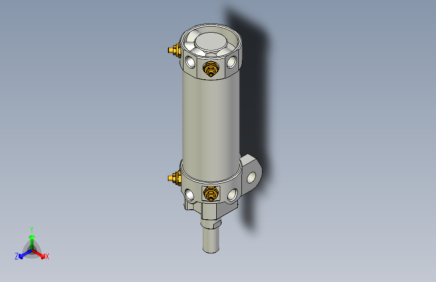 夹持气缸3D-DCK-1A-50x75