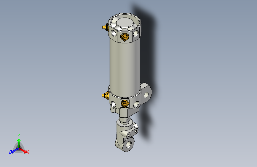 夹持气缸3D-DCK-1A-50x75-I
