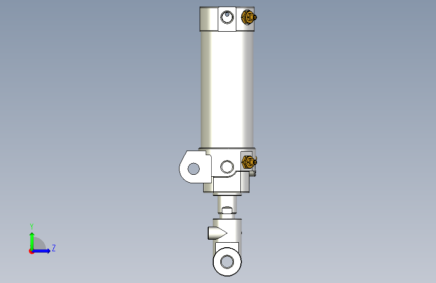 夹持气缸3D-DCK-1A-50x75-I