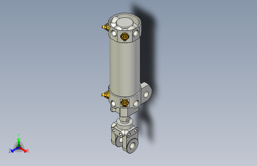夹持气缸3D-DCK-1A-50x75-Y