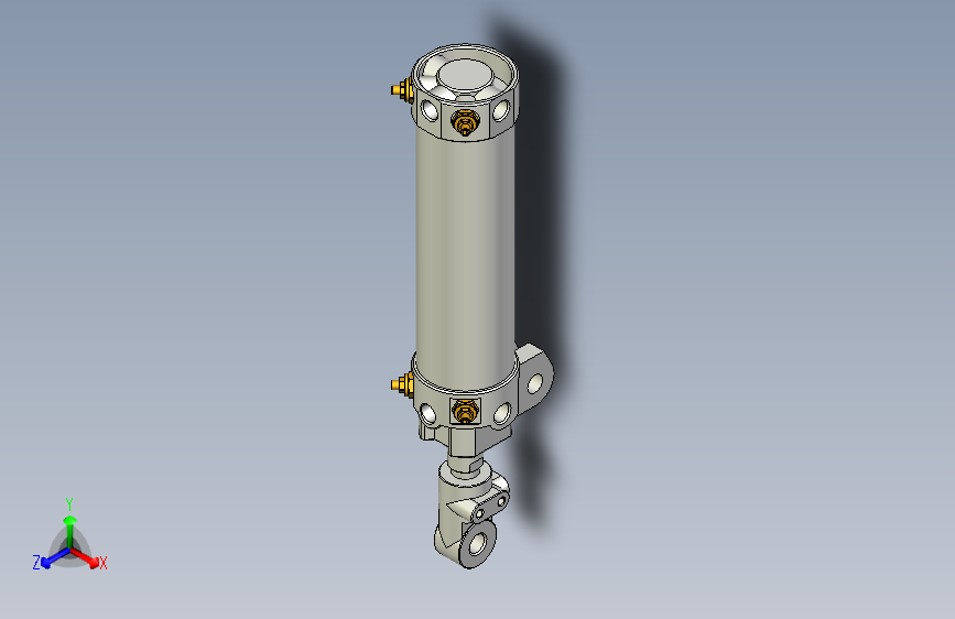 夹持气缸3D-DCK-1A-50x125-I
