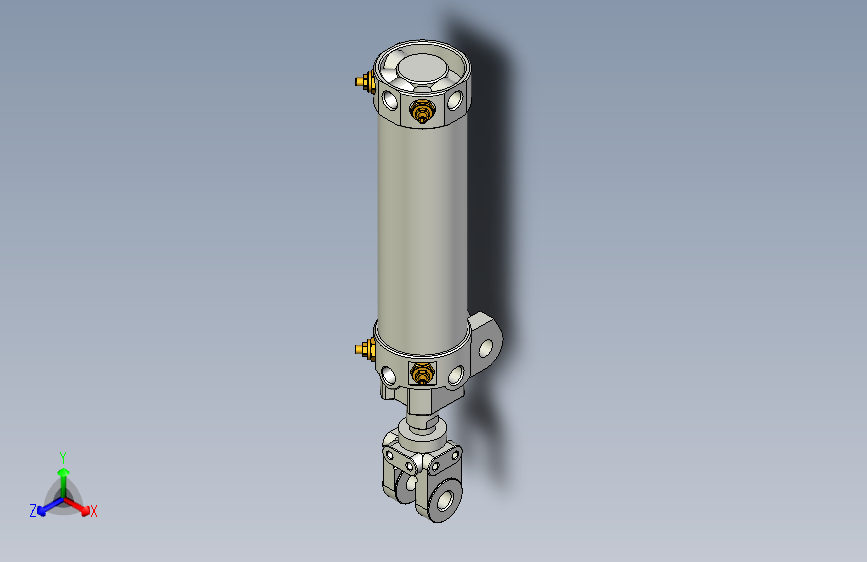 夹持气缸3D-DCK-1A-50x125-Y