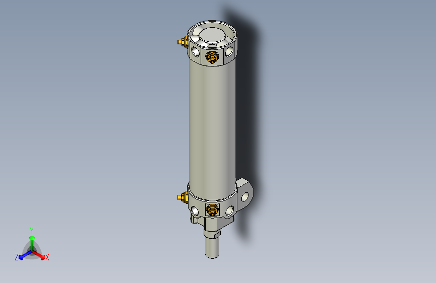 夹持气缸3D-DCK-1A-50x150