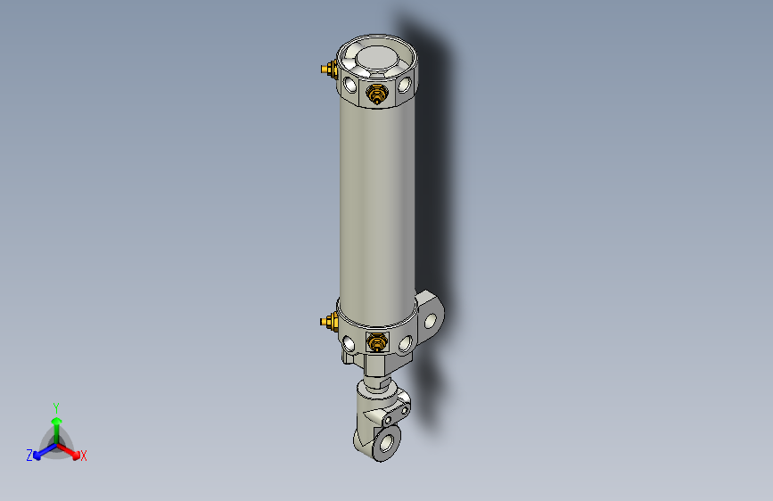 夹持气缸3D-DCK-1A-50x150-I