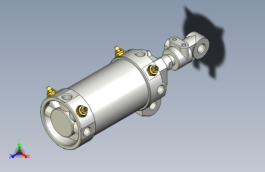 夹持气缸3D-DCK-1A-63x50-I