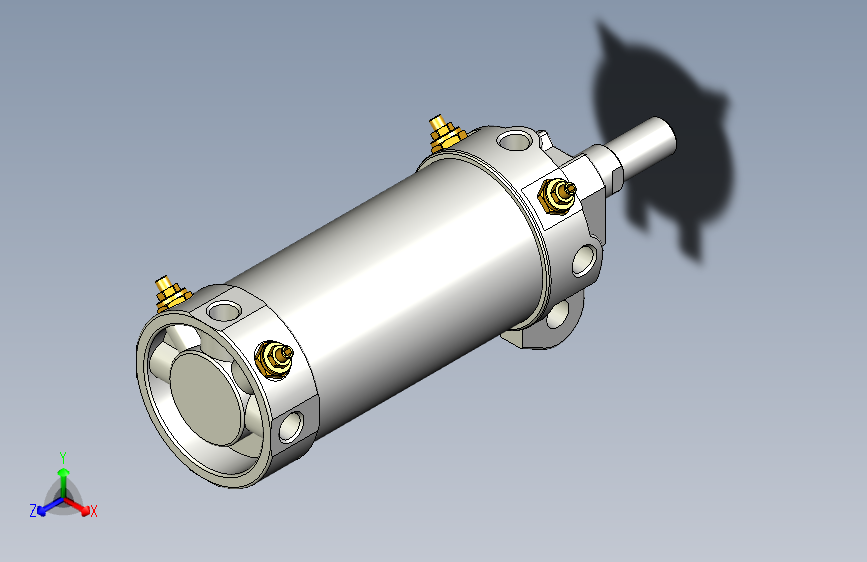 夹持气缸3D-DCK-1A-63x75