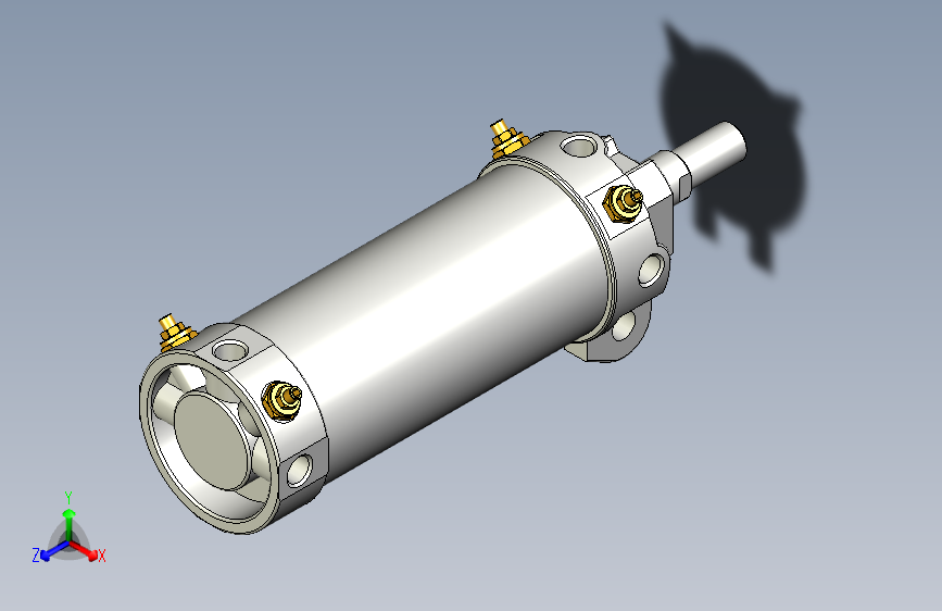 夹持气缸3D-DCK-1A-63x100