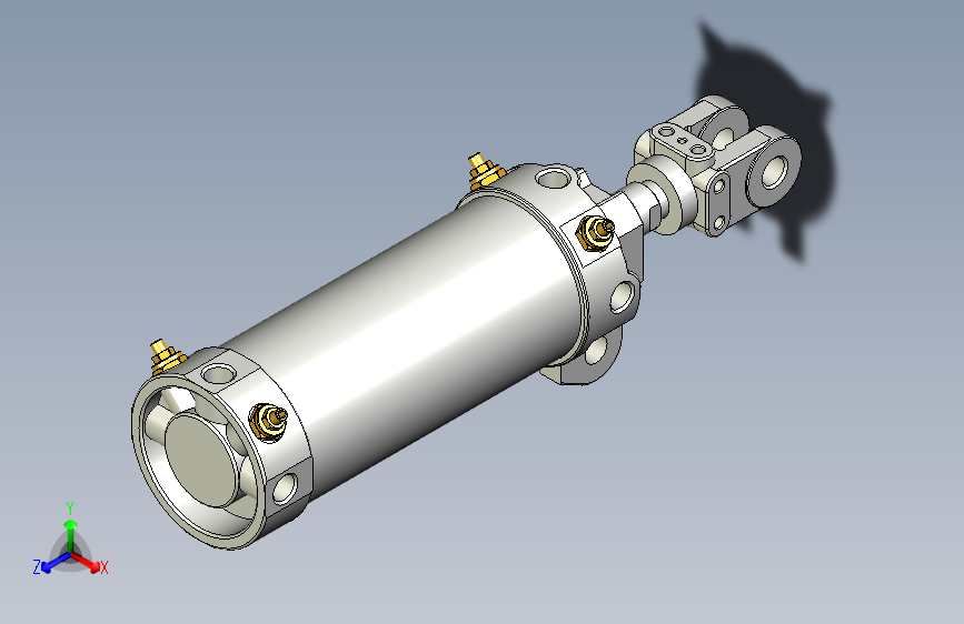夹持气缸3D-DCK-1A-63x100-Y