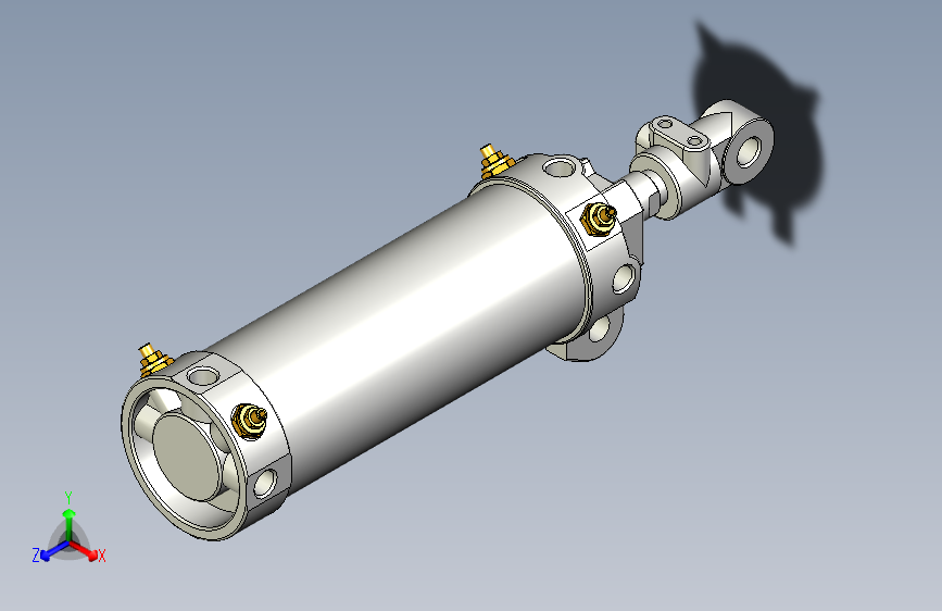 夹持气缸3D-DCK-1A-63x125-I