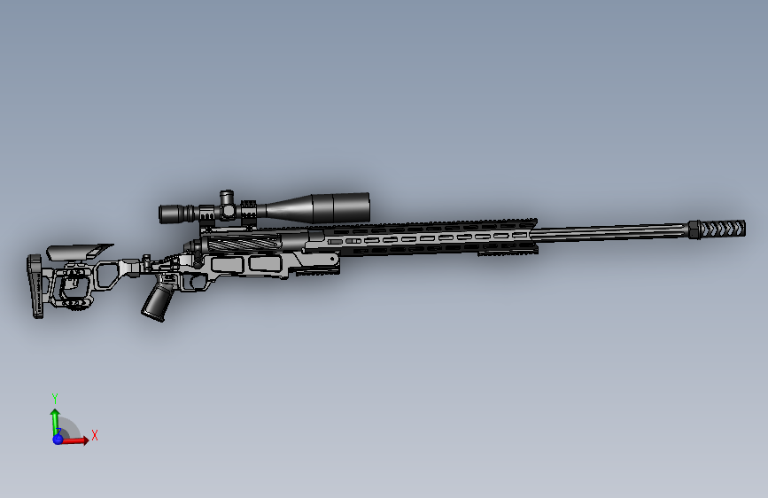 1147-本杰明 MRD-D145狙击步枪