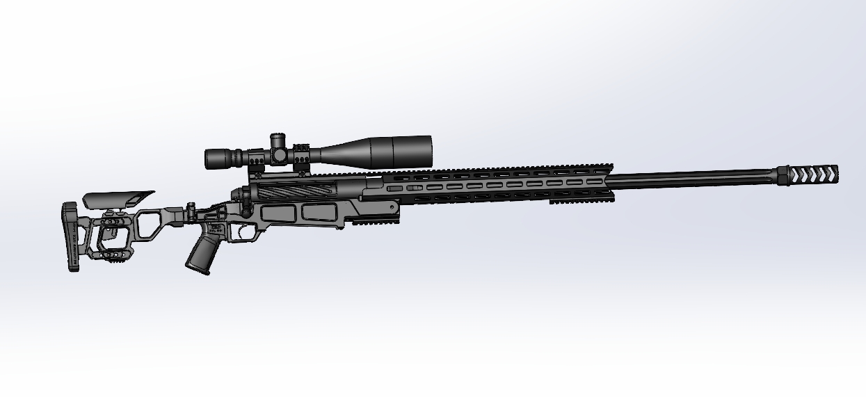 1147-本杰明 MRD-D145狙击步枪