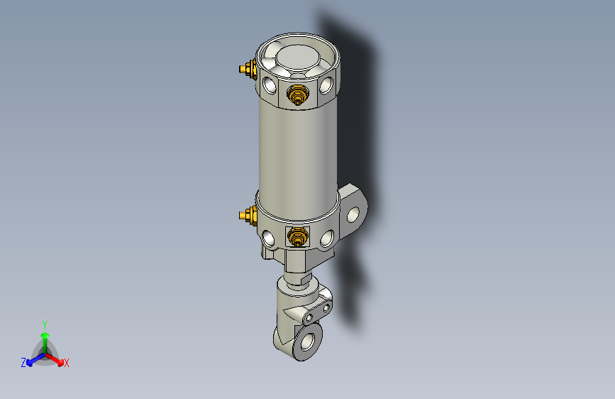 夹持气缸3D-DCK-1B-50x50-I