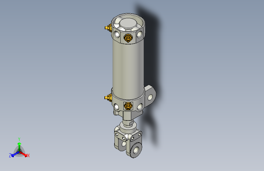 夹持气缸3D-DCK-1B-50x75-Y