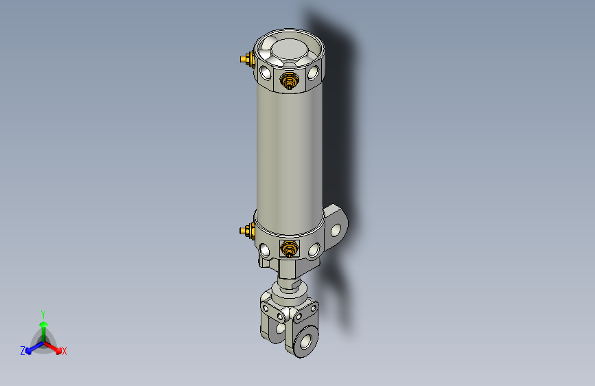 夹持气缸3D-DCK-1B-50x100-Y