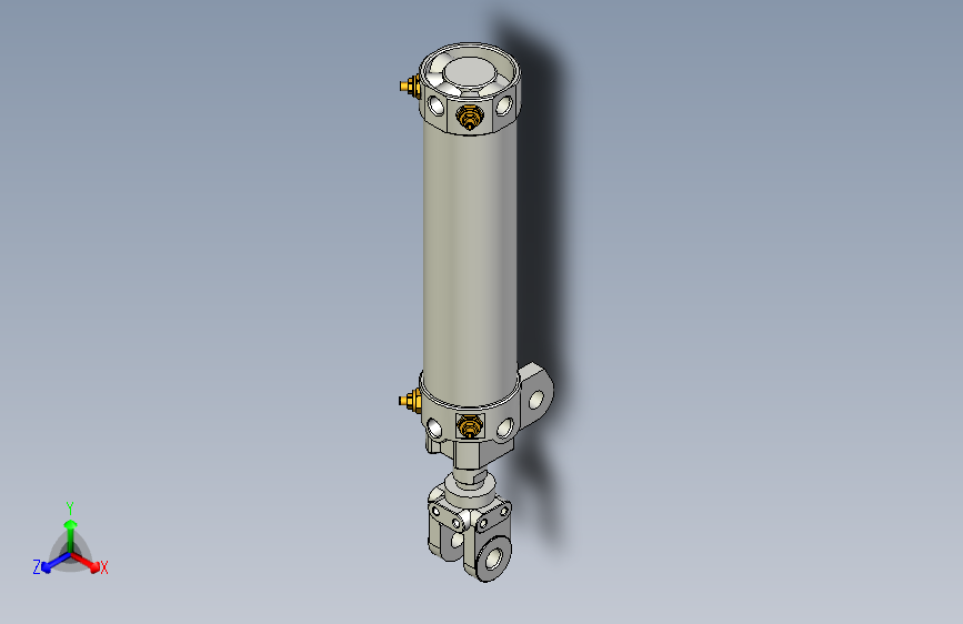 夹持气缸3D-DCK-1B-50x150-Y