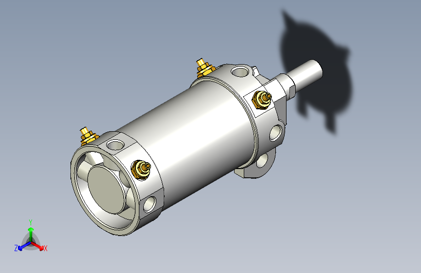 夹持气缸3D-DCK-1B-63x50
