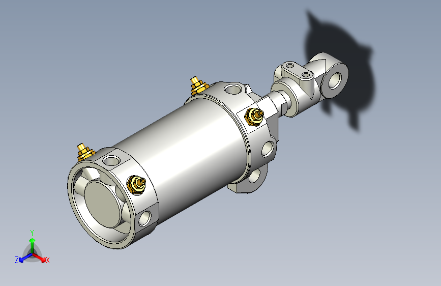 夹持气缸3D-DCK-1B-63x50-I