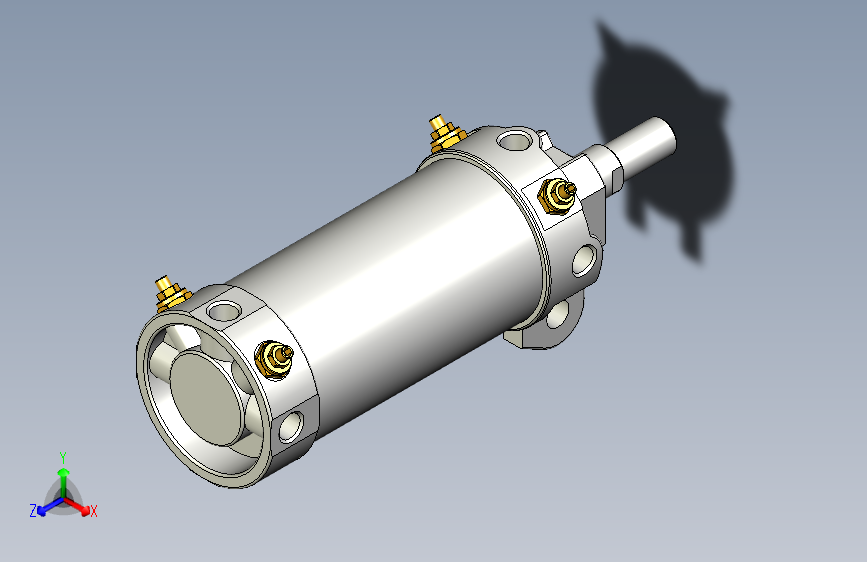 夹持气缸3D-DCK-1B-63x75