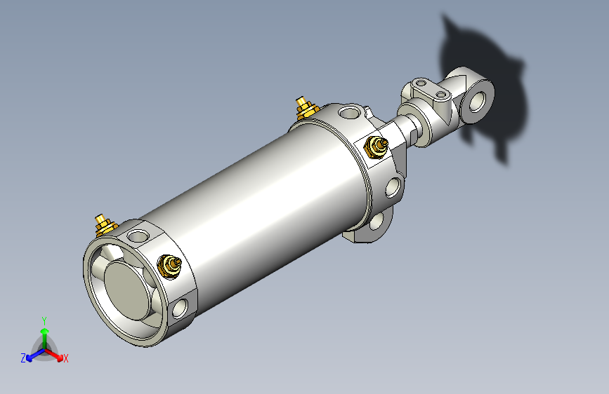 夹持气缸3D-DCK-1B-63x100-I