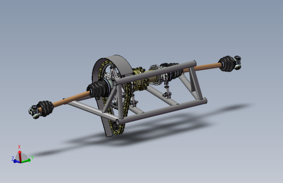 大学生方程式赛车传动结构